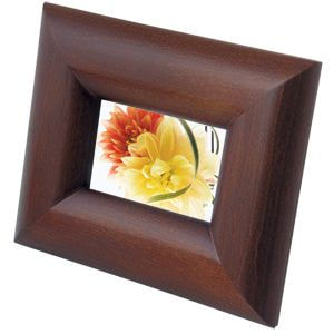 Фоторамка, коричневый-0