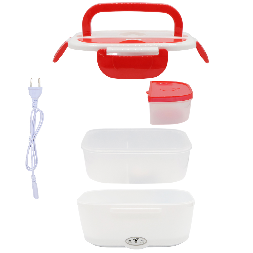 Ланчбокс с подогревом Yummybox, Красный-3