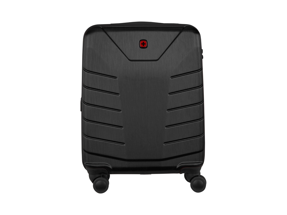 Чемодан WENGER Pegasus, черный, поликарбонат+АБС-пластик, малый, 40х54х20 см, 39 л-1