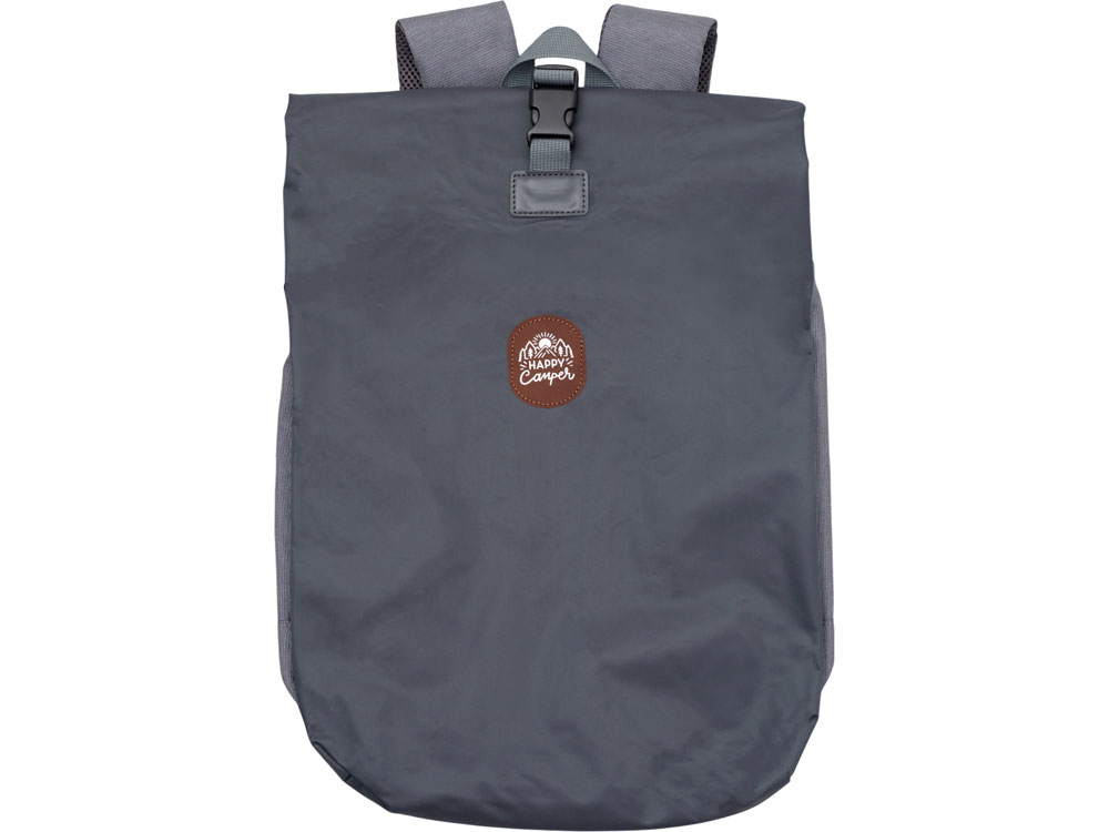 Рюкзак Glaze для ноутбука 15'', серый с патчем-0