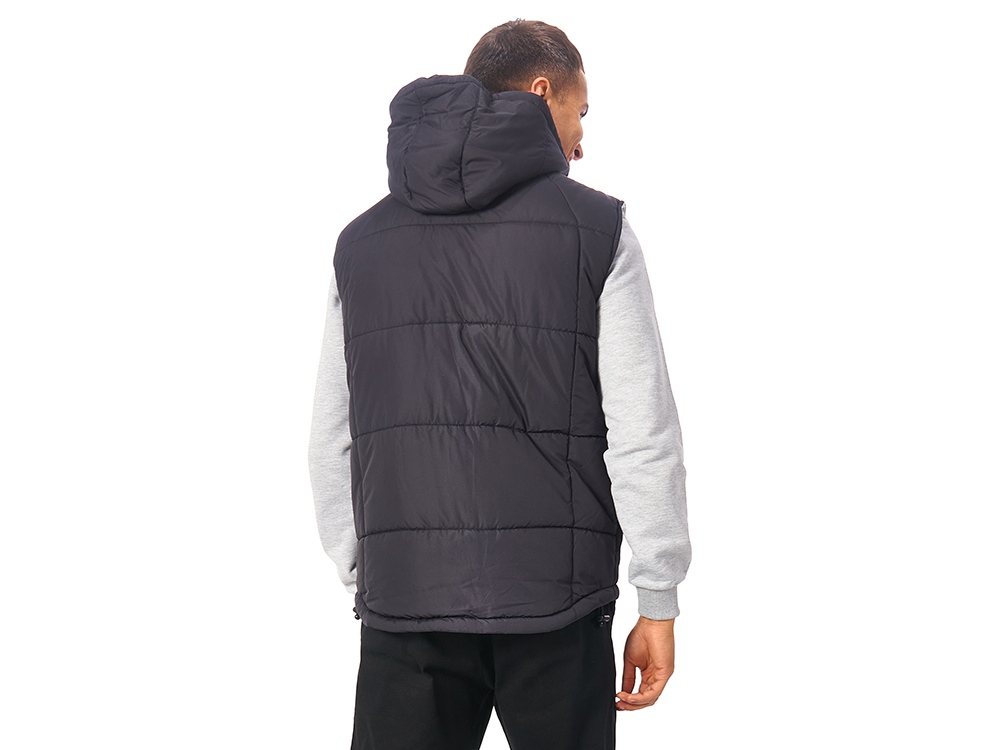 Жилет Vigour мужской, черный/стальной-2