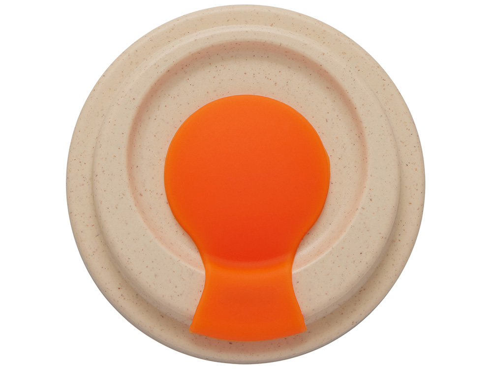 Стакан из пшеничного волокна Flava, оранжевый 021C-4