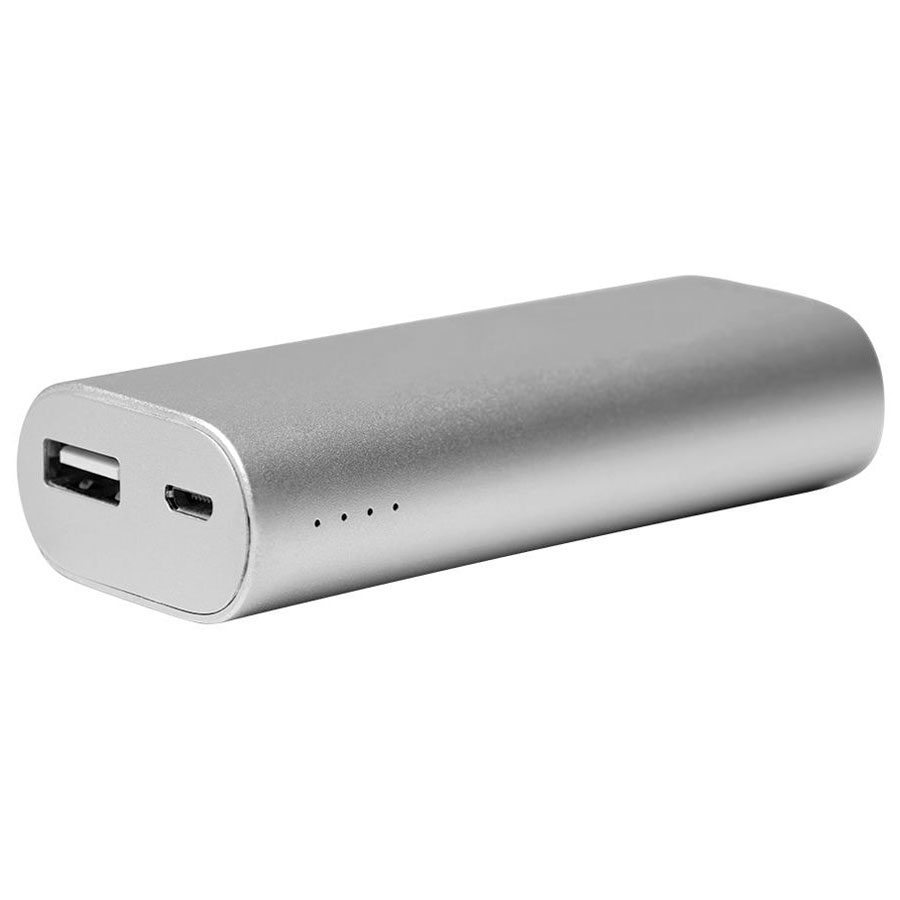 Универсальное зарядное устройство "Wister" (5200mAh), серебристый-0