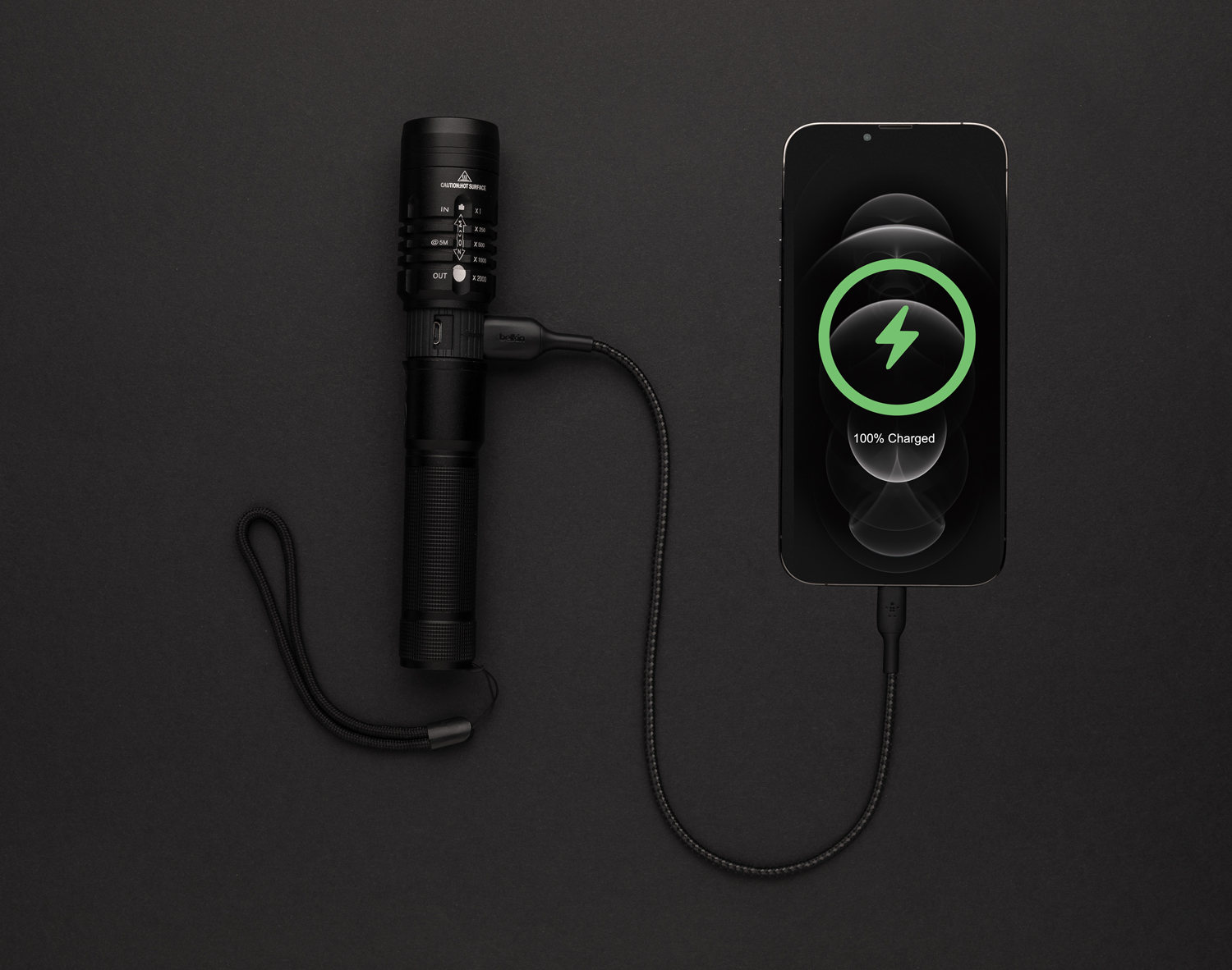 Фонарь Gear X с аккумулятором-15