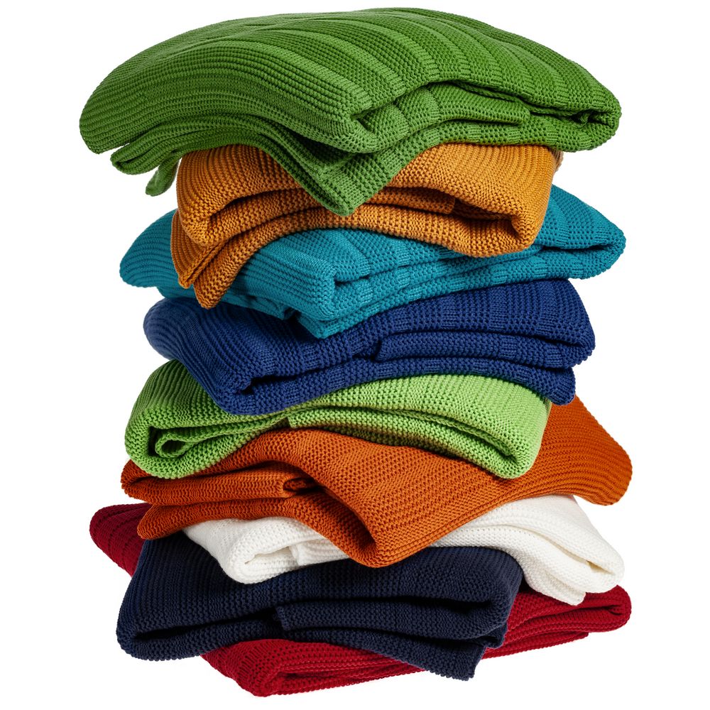 Плед Field, темно-синий-4