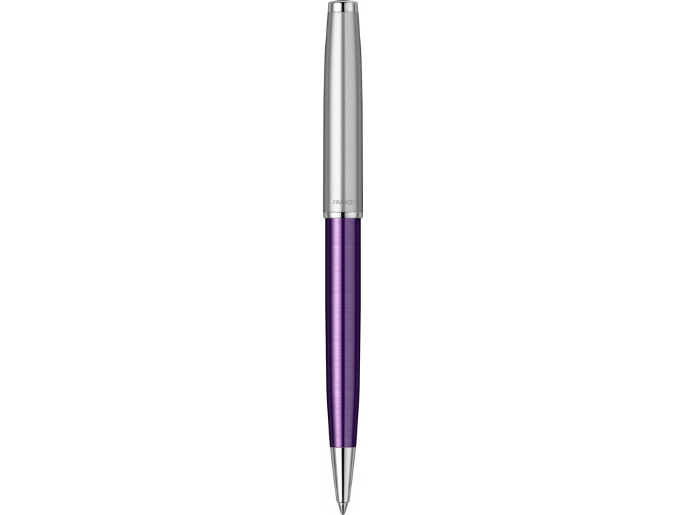 Шариковая ручка Parker Sonnet Essentials Violet SB Steel CT, цвет чернил black, перо: M, в подарочной упаковке.-2