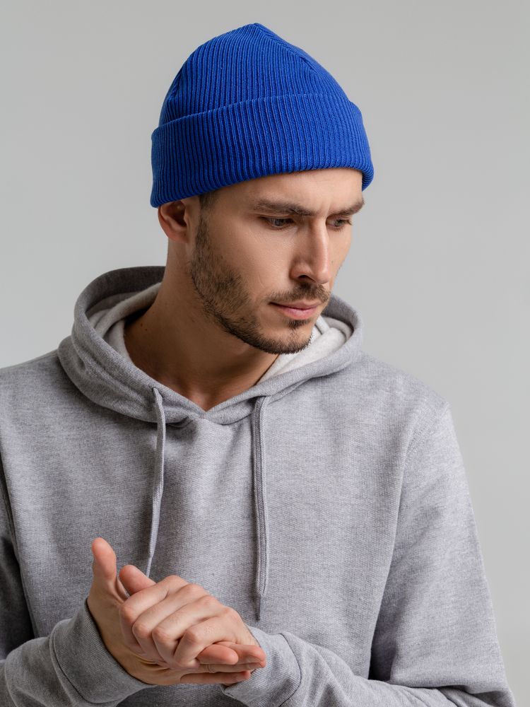 Шапка Life Explorer, ярко-синяя (василек)-4