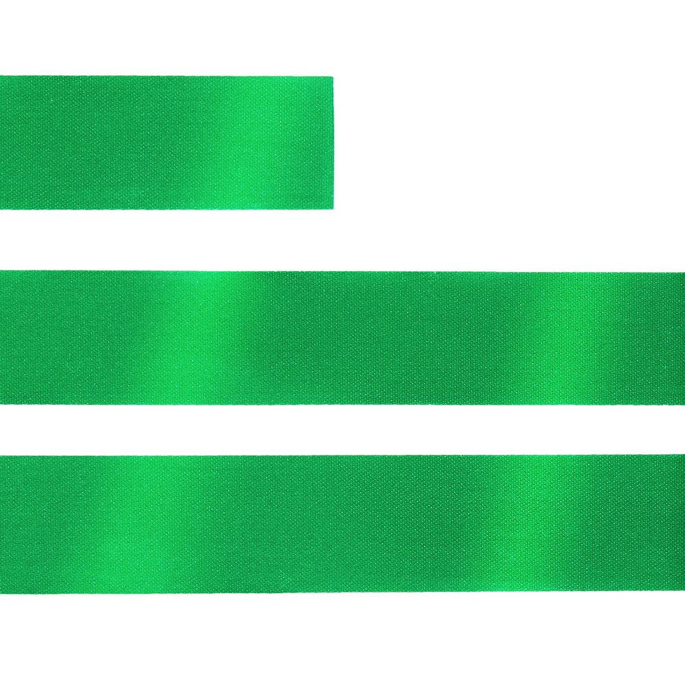 Лента сатиновая Satin 20 XL, зеленая, 170 см-1