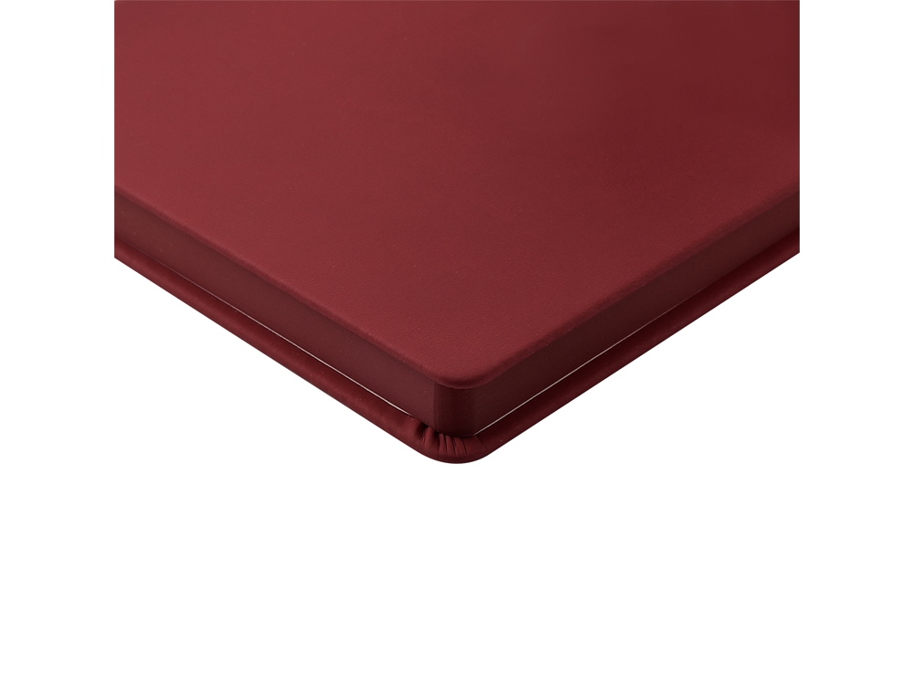 Ежедневник А5 Megapolis Color soft-touch, бордовый-4