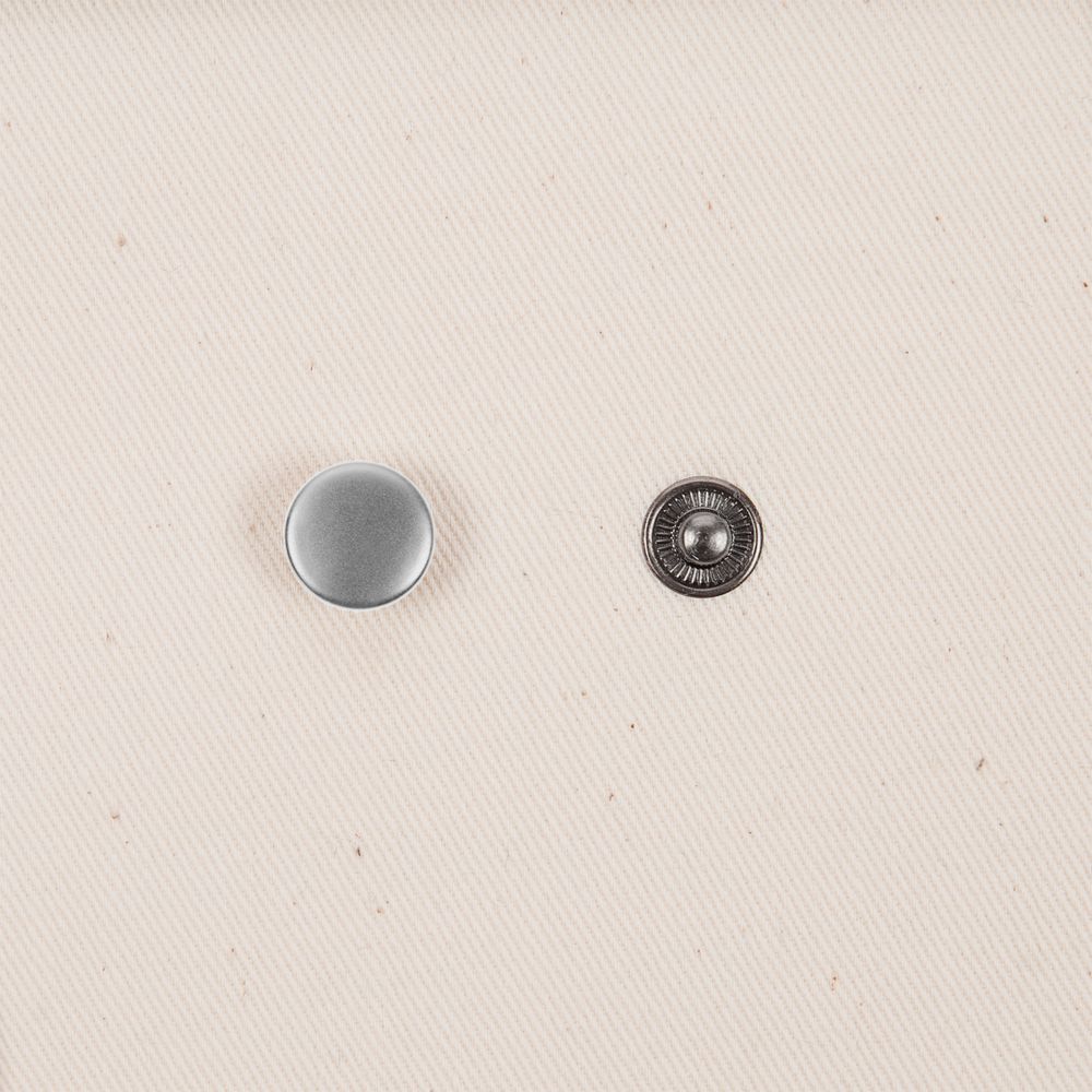 Кнопка Clavis, M, серебристая-2