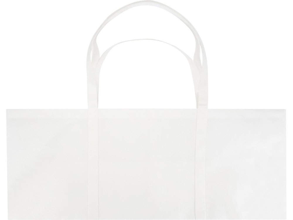 Jumbo эко-сумка очень большого размера из нетканого материала, объемом 65 л, белый-2