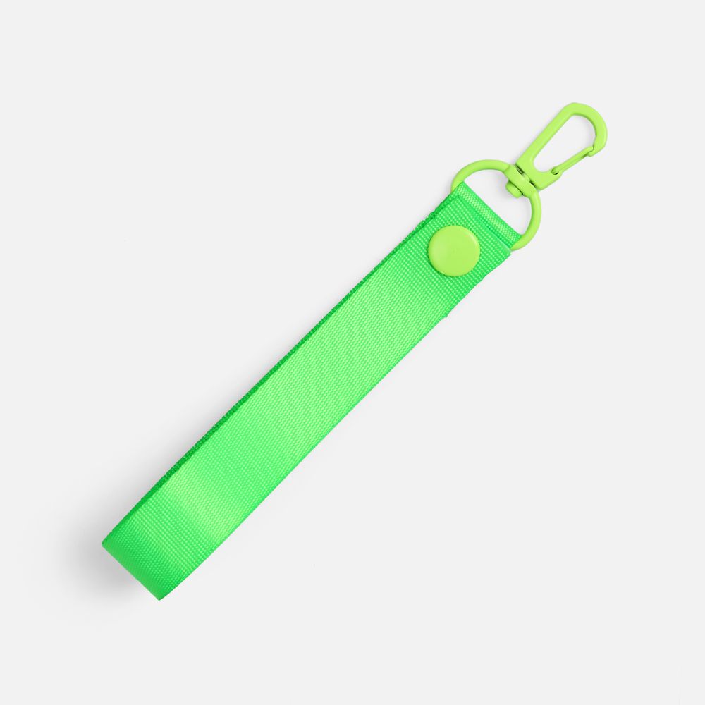 Застежка-карабин Snap Hook, M, желтый неон-3