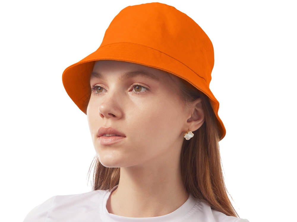 Хлопковая панама, оранжевый-2