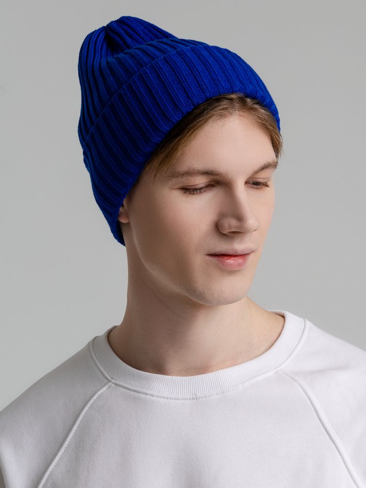 Шапка Yong, синяя-1