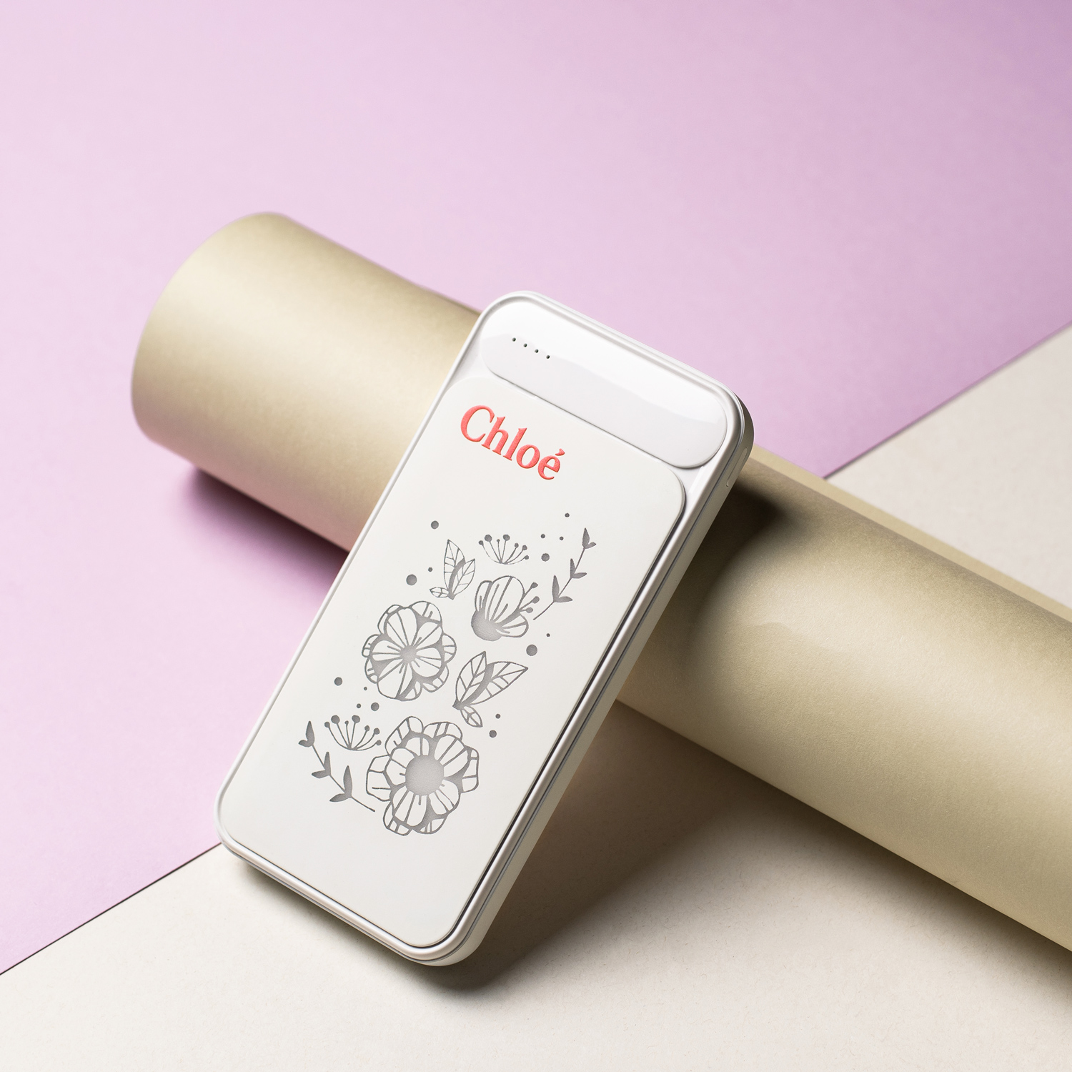 Внешний аккумулятор с подсветкой Старлайт Плюс PB (Starlight Plus PB) 10000 mAh, белый-7