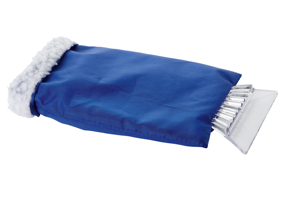 Скребок для льда с варежкой-0