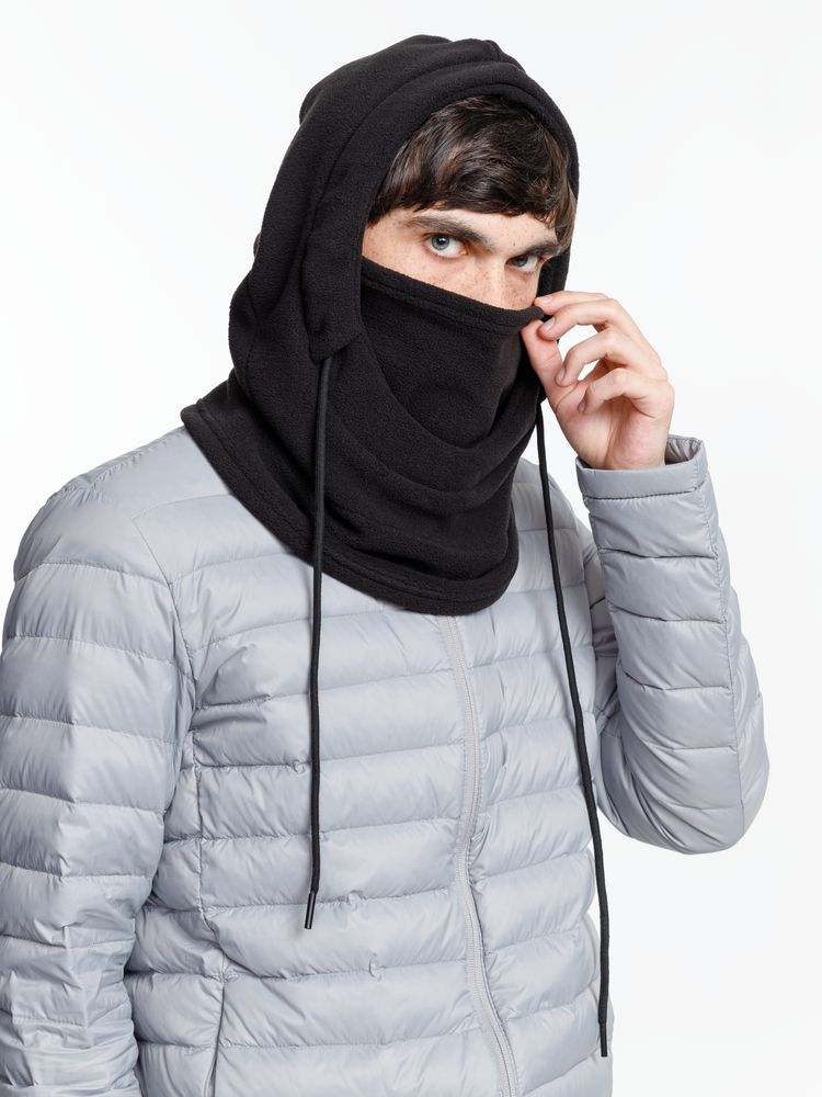 Балаклава-капюшон Nesse, черная-7