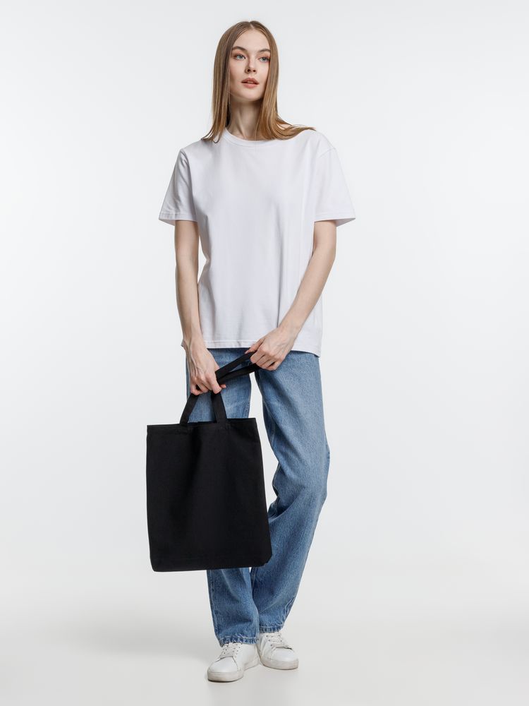 Холщовая сумка Strong 210, черная-3