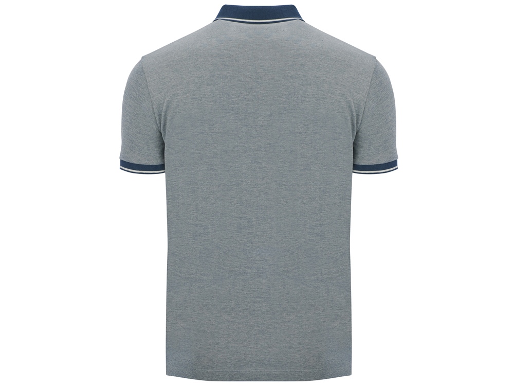 Рубашка поло Bowie мужская, меланжевый нэйви-1