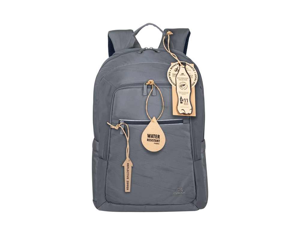 RIVACASE 7561 grey ECO рюкзак для ноутбука 15.6-16 / 6-1