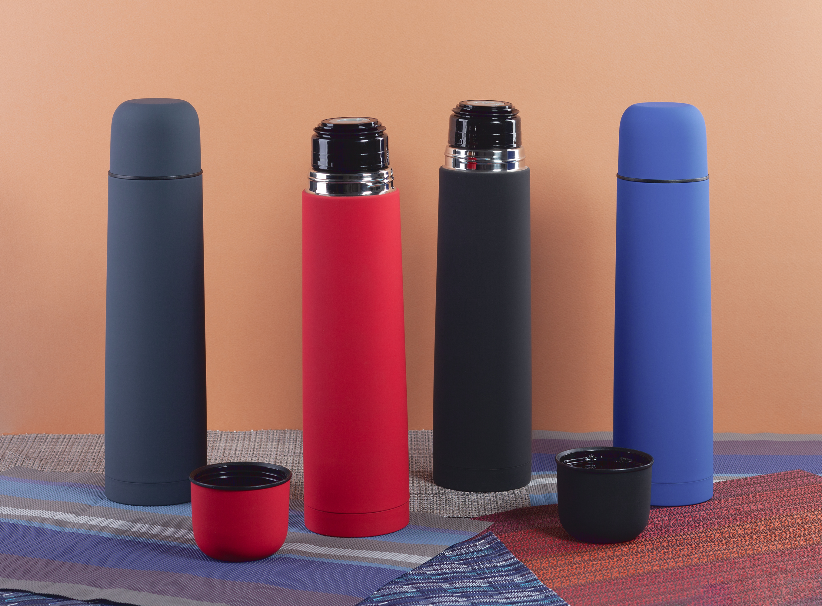 Термос "Родос", покрытие soft touch, 1 л.-5