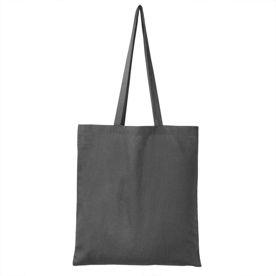 Сумка шоппер хлопковый ECO 116, темно-серый-1