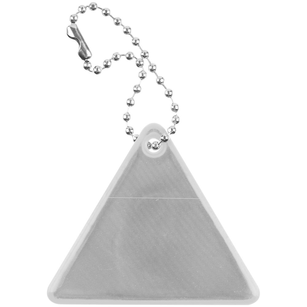 Светоотражатель Spare Care, треугольник, серебристый-3