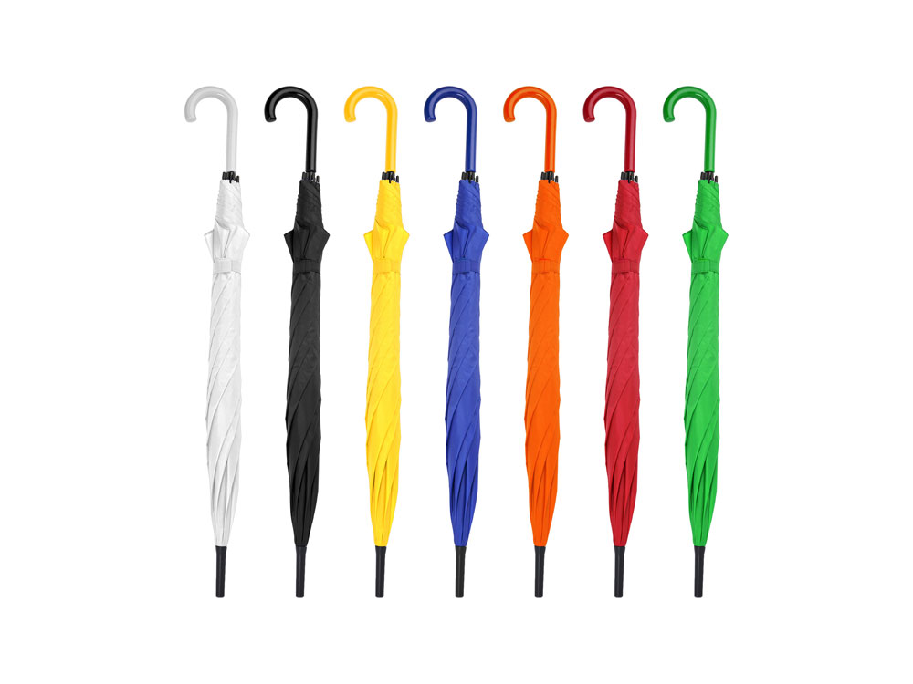 Зонт трость MILFORD, полуавтомат, королевский синий-2