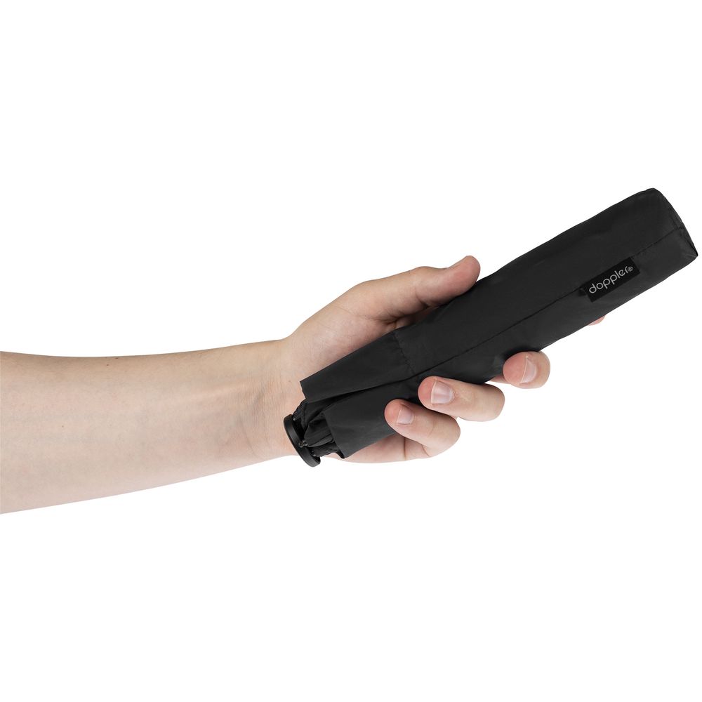 Зонт складной Zero 99, черный-3