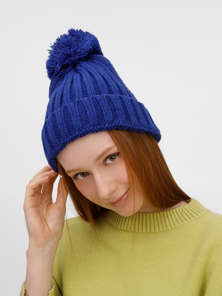 Шапка HappyGo, синяя-1