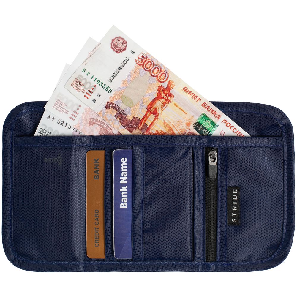 Кошелек Torren с RFID-защитой, синий-5