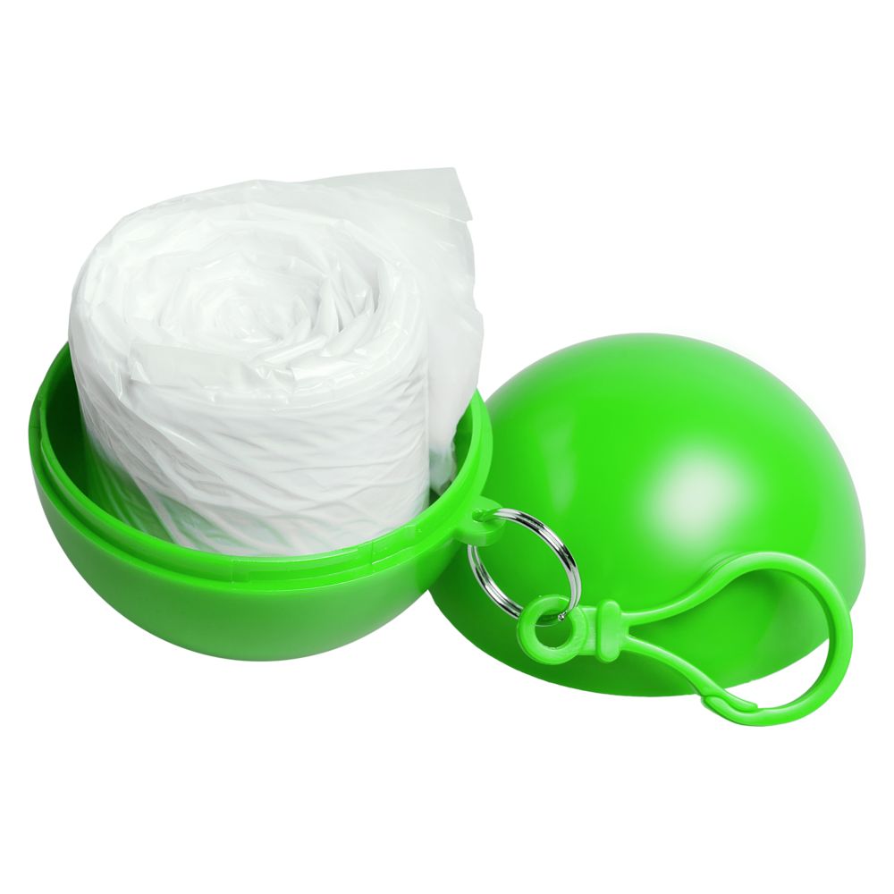 Дождевик в круглом футляре Nimbus, зеленое яблоко-1