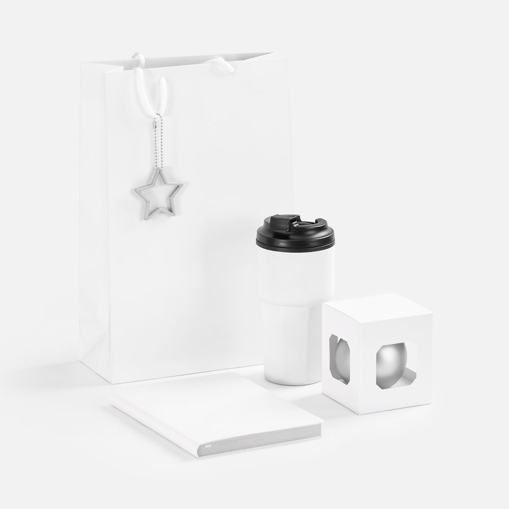 Набор Astrela, белый с серебристым-1