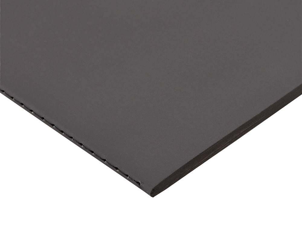 Бизнес-тетрадь А5 Pragmatic Contrast, 40 листов в клетку, серый с черным срезом-1