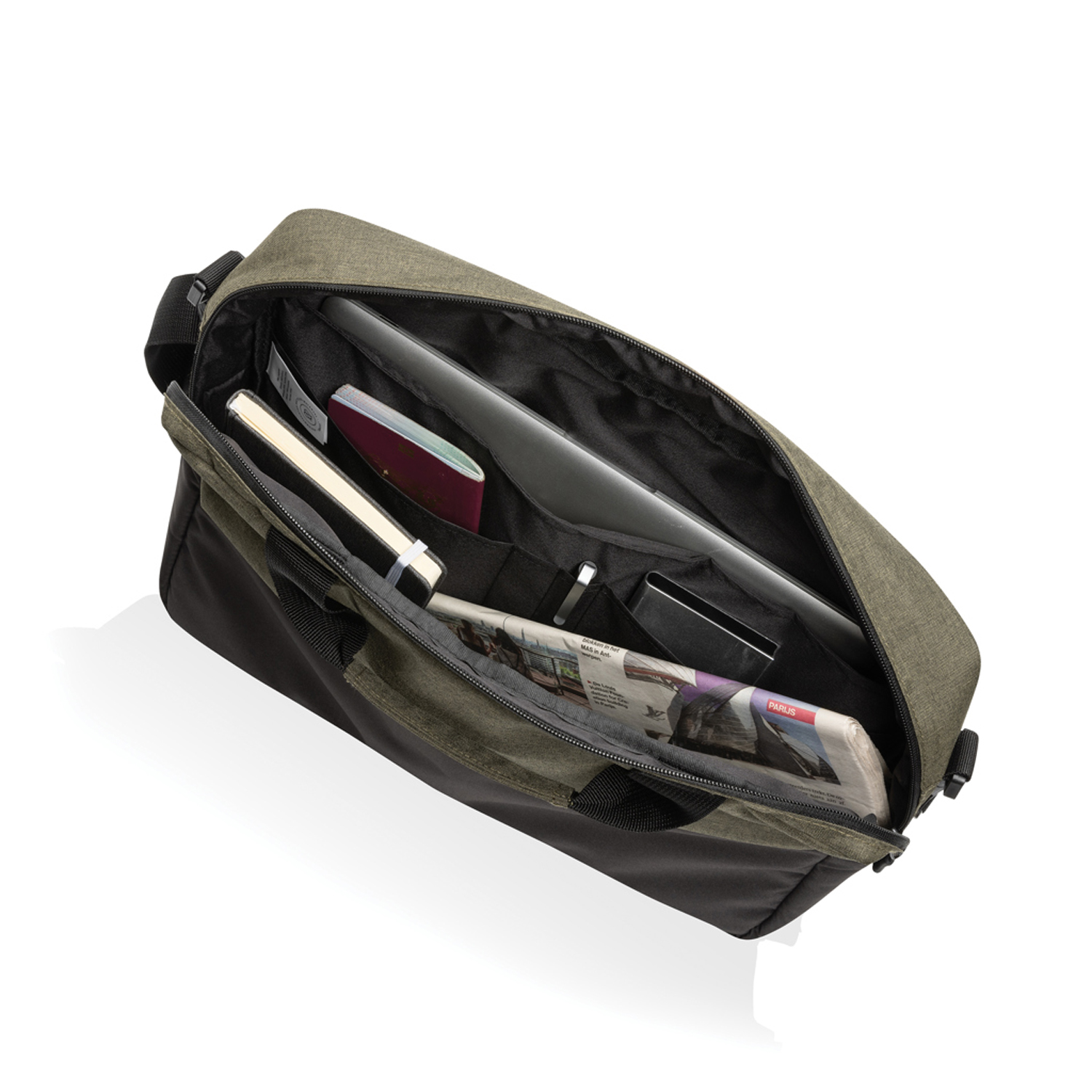 Сумка для ноутбука Kazu из rPET AWARE™, 15,6’’-6