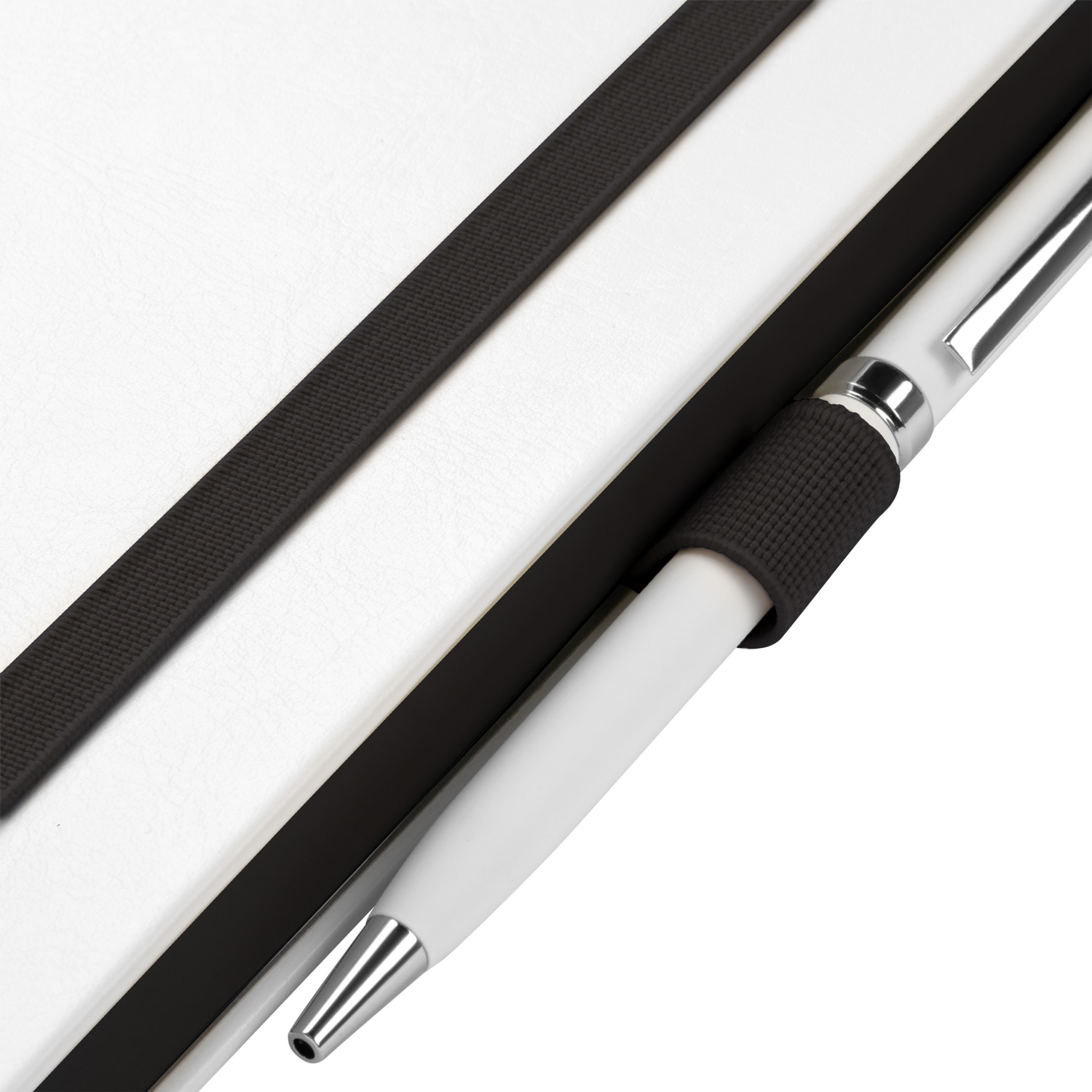 Ежедневник Arctic недатированный, белый/черный-7