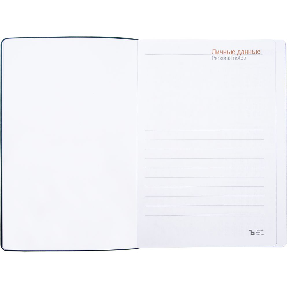 Ежедневник Flexpen Color, датированный, синий-5
