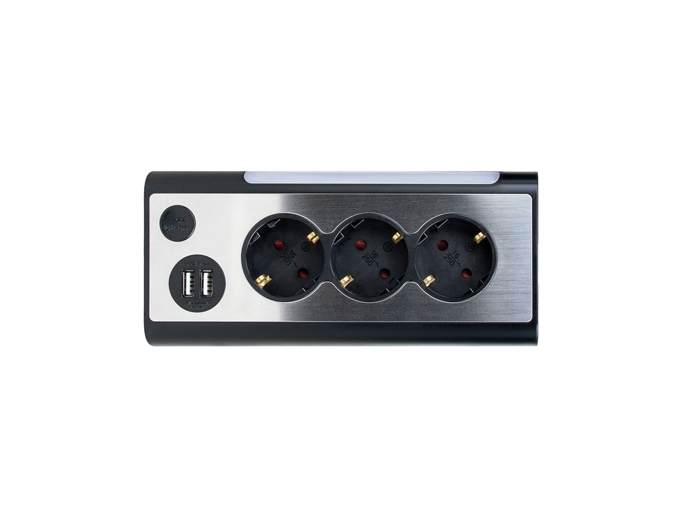 Сетевой фильтр Rombica NEO TRINITY - Black-1