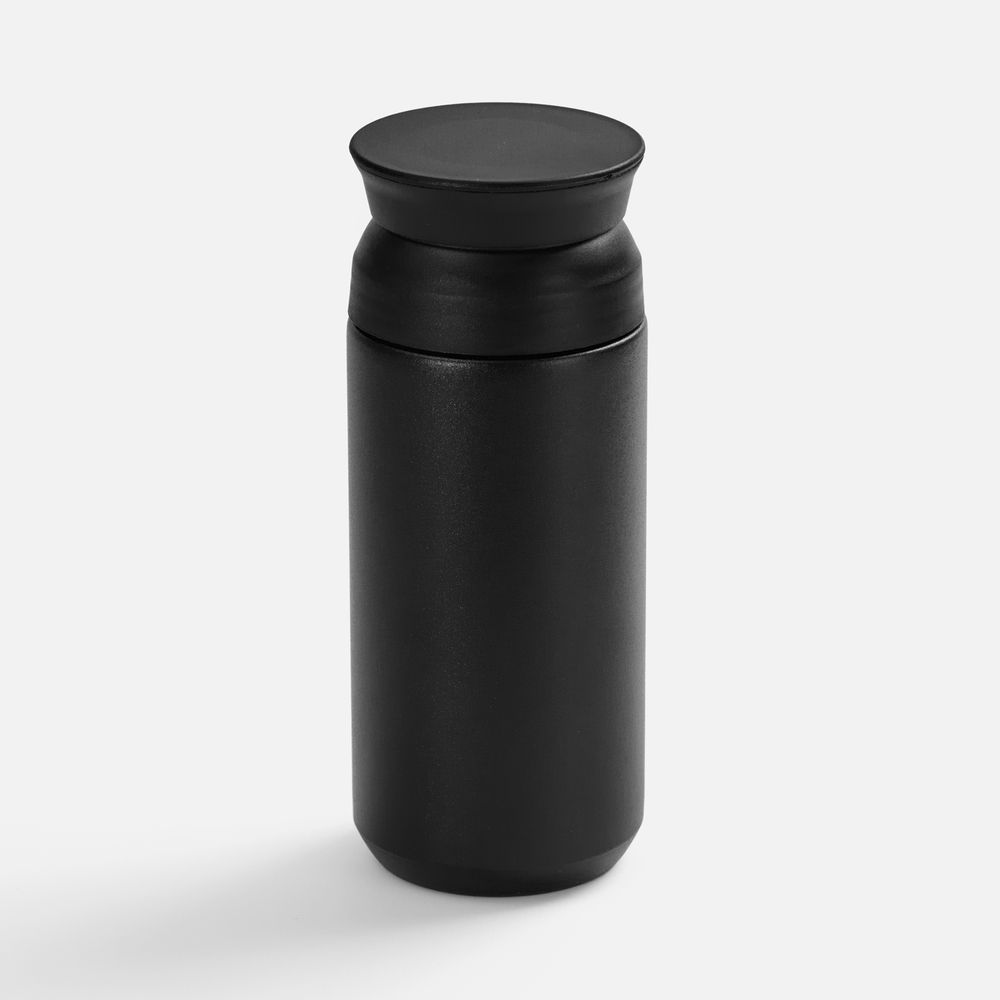 Термостакан Bau с ситечком, черный-0