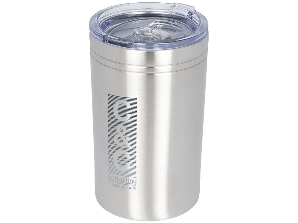 Вакуумный термос Pika 330 мл, серебристый-3