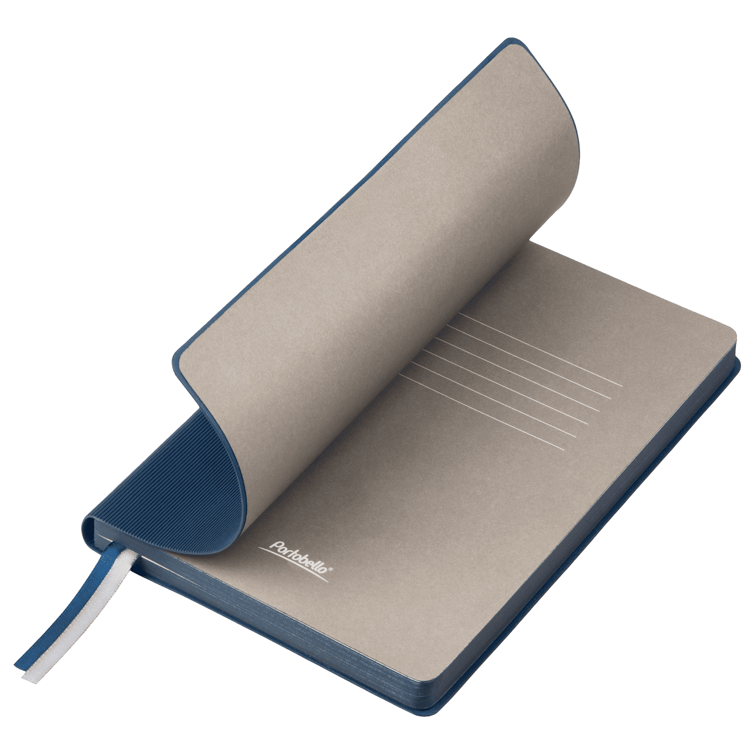 Ежедневник Рейн (Rain) недатированный, синий-0