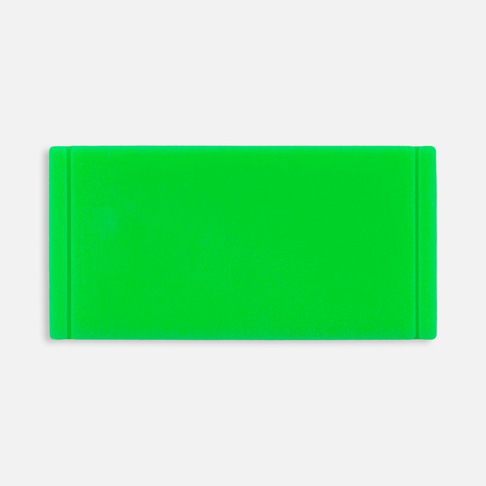 Лейбл из ПВХ Dzeta, XS, зеленый неон-0