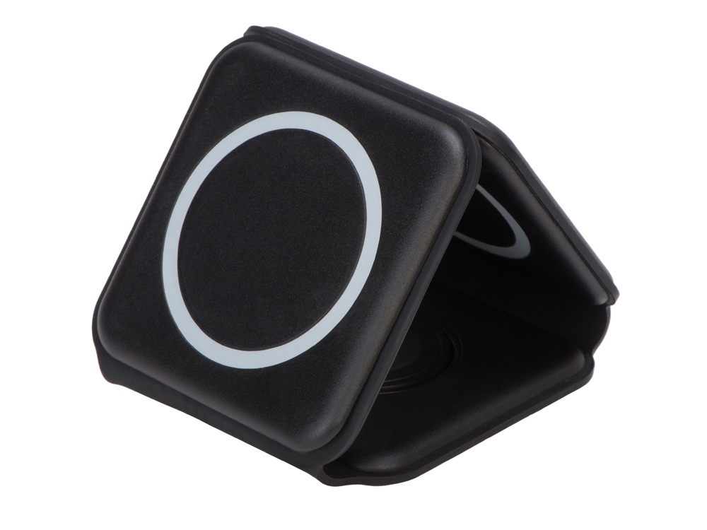 Беспроводное зарядное устройство 3-в-1 Road, 15 Вт, черный-3