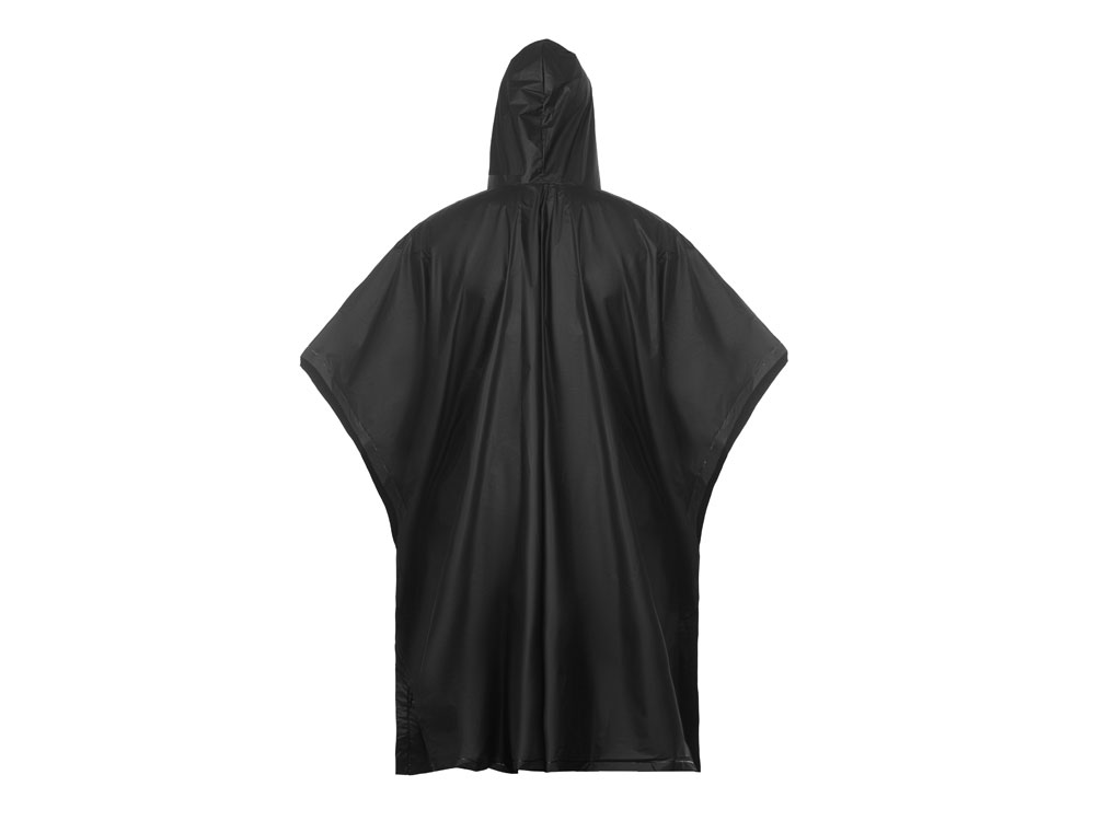 Пончо Hawaii c чехлом унисекс, черный-8