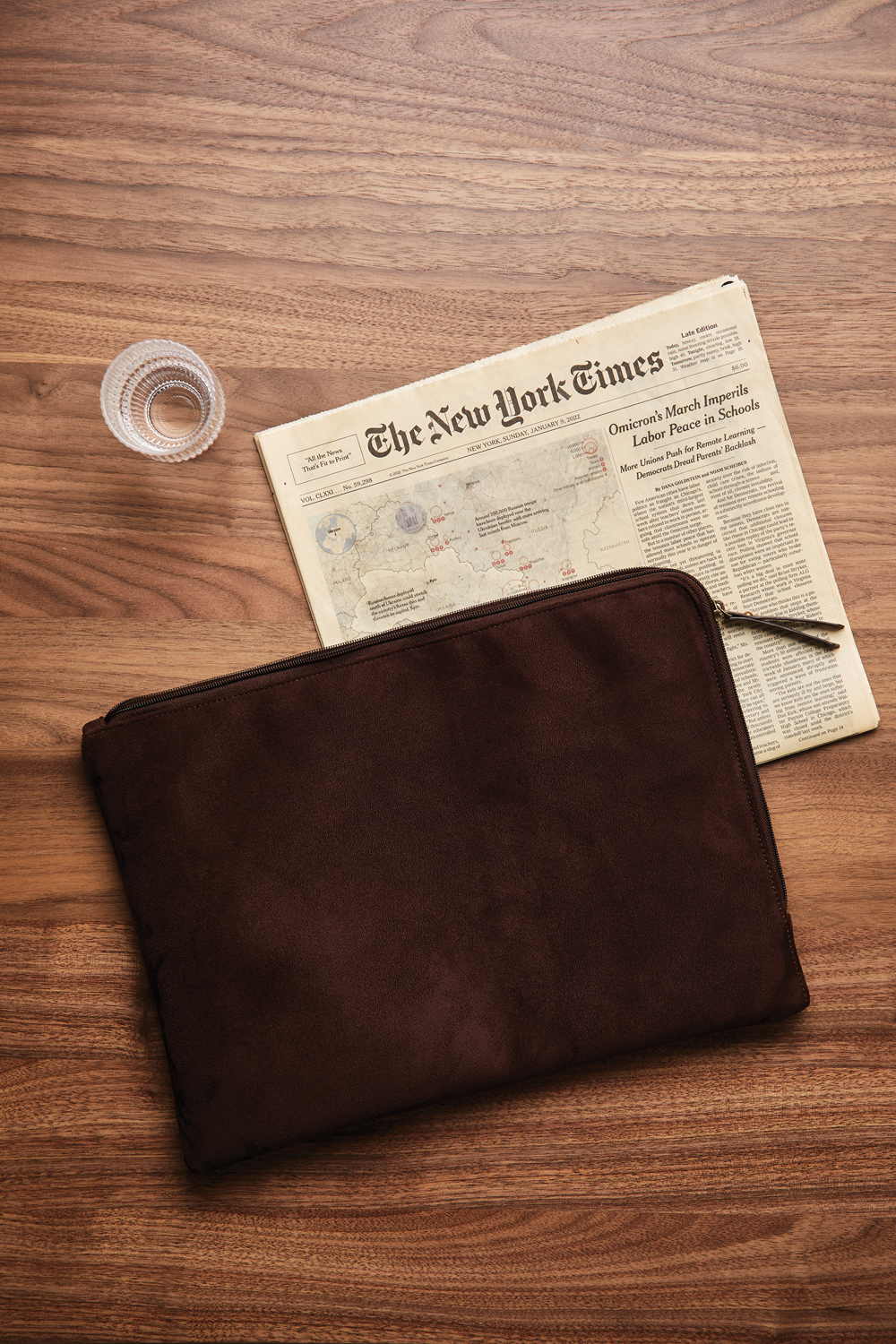 Чехол для ноутбука VINGA Hunton, 16", коричневый-4