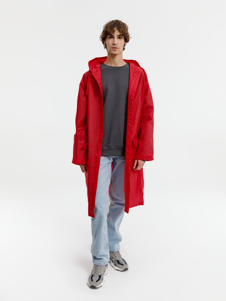 Дождевик RainDrop, красный-5