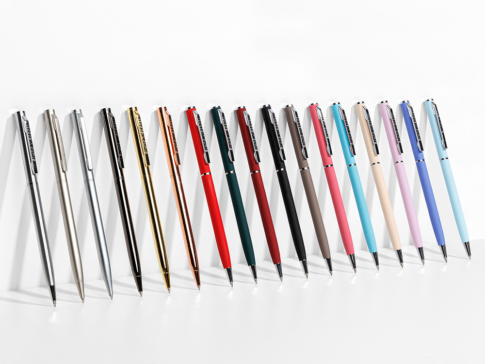 Ручка шариковая автоматическая BrunoVisconti® PALERMO цвет корпуса пудровый, soft-touch, 0.7 мм-6