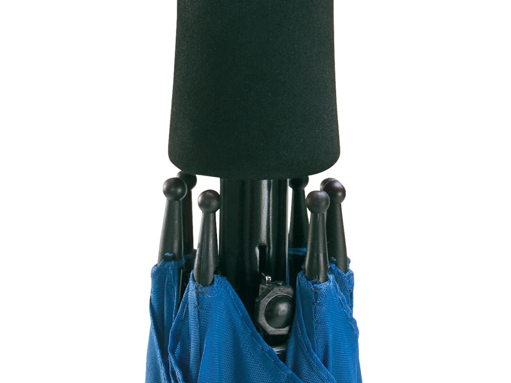 Зонт-трость 2382 Giant с большим куполом, полуавтомат, серый-1