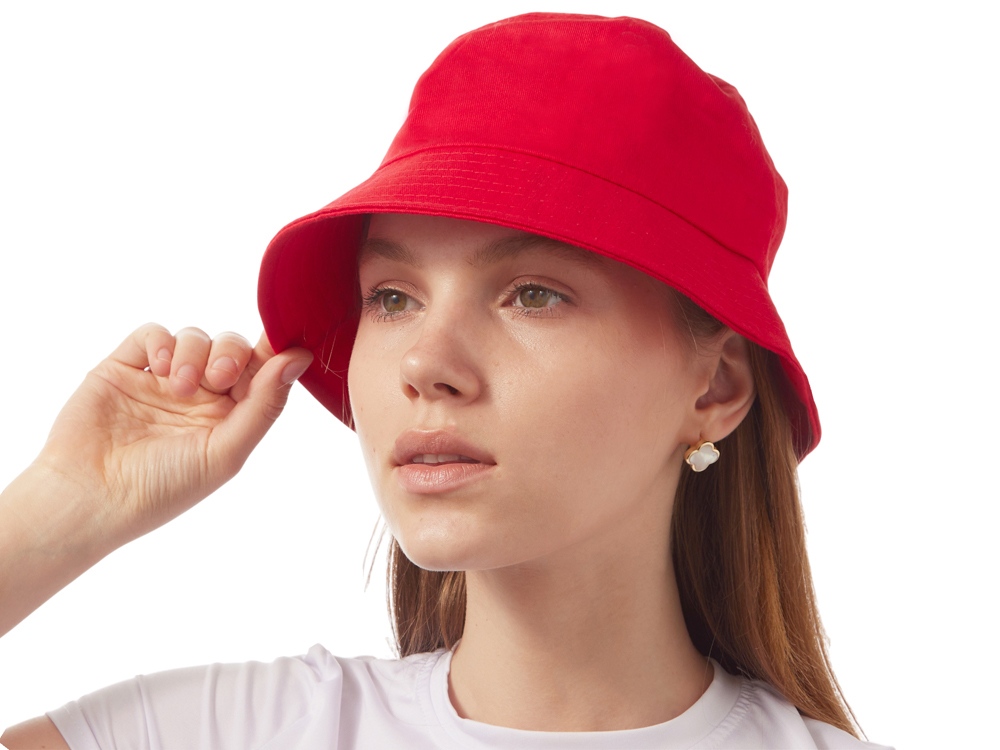 Хлопковая панама, красный-2