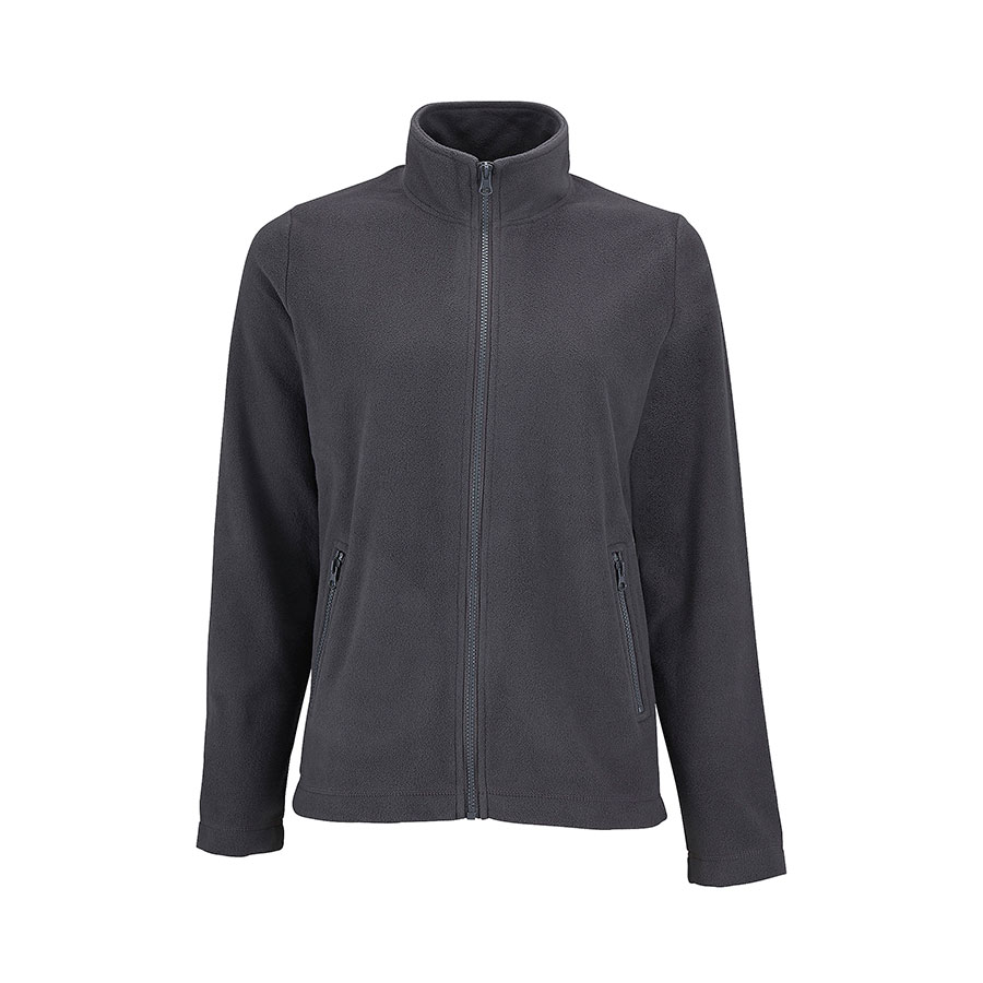 Толстовка женская флисовая NORMAN WOMEN 220, темно-серый-0